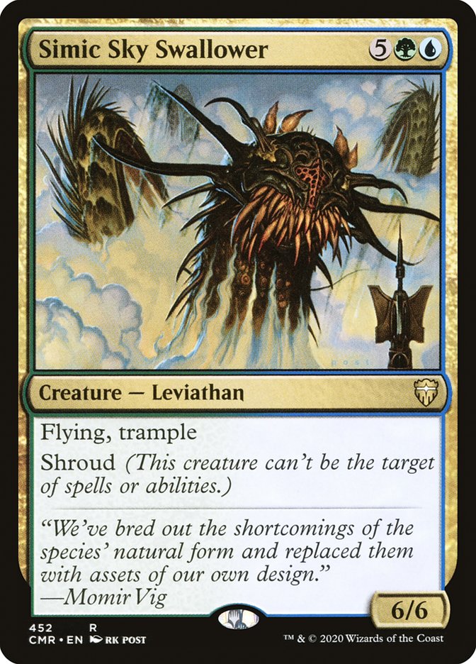Simic Sky Swallower [Commander Legends] MTG Single Magic: The Gathering    | Red Claw Gaming