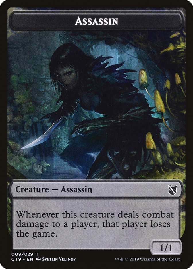 Assassin Token [Commander 2019 Tokens] MTG Single Magic: The Gathering    | Red Claw Gaming