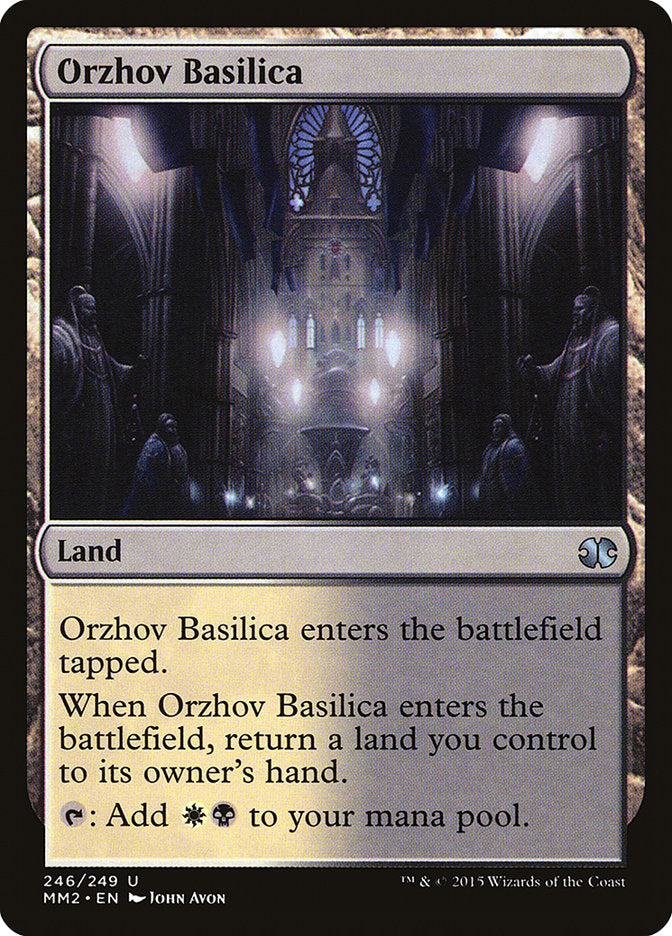 Orzhov Basilica [Modern Masters 2015] MTG Single Magic: The Gathering    | Red Claw Gaming