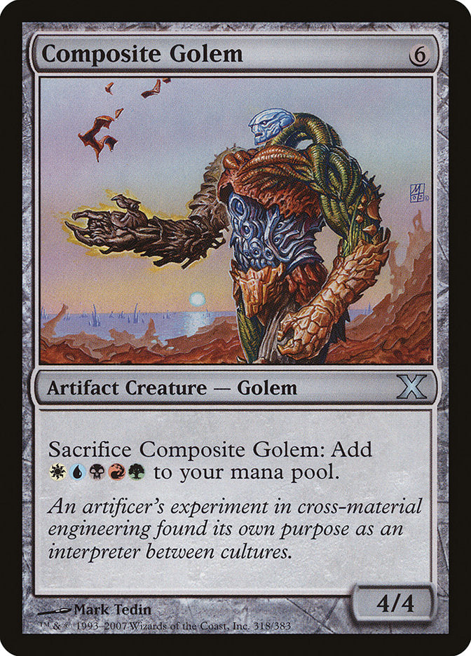 Composite Golem [Tenth Edition] MTG Single Magic: The Gathering    | Red Claw Gaming