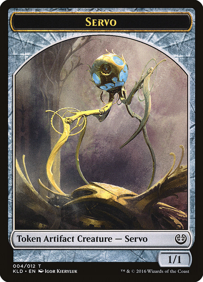 Servo Token (004/012) [Kaladesh Tokens] MTG Single Magic: The Gathering    | Red Claw Gaming