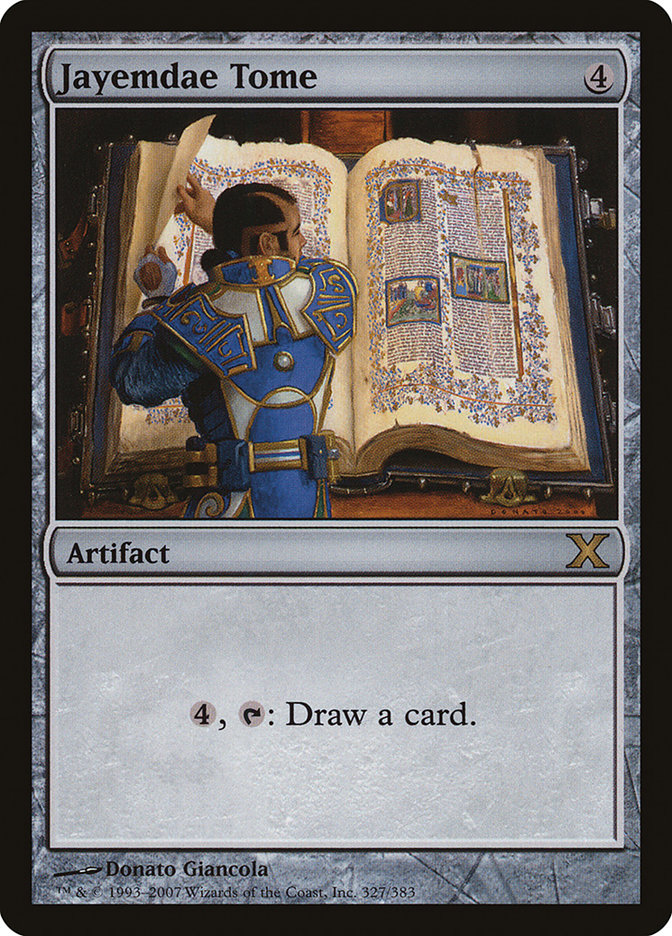 Jayemdae Tome [Tenth Edition] MTG Single Magic: The Gathering    | Red Claw Gaming