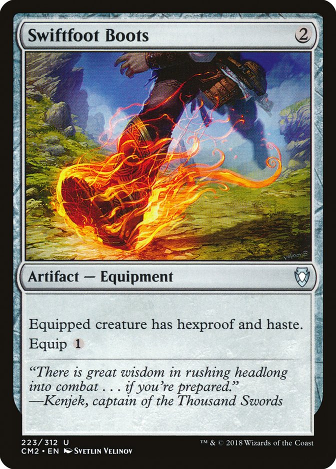 Swiftfoot Boots [Commander Anthology Volume II] MTG Single Magic: The Gathering    | Red Claw Gaming
