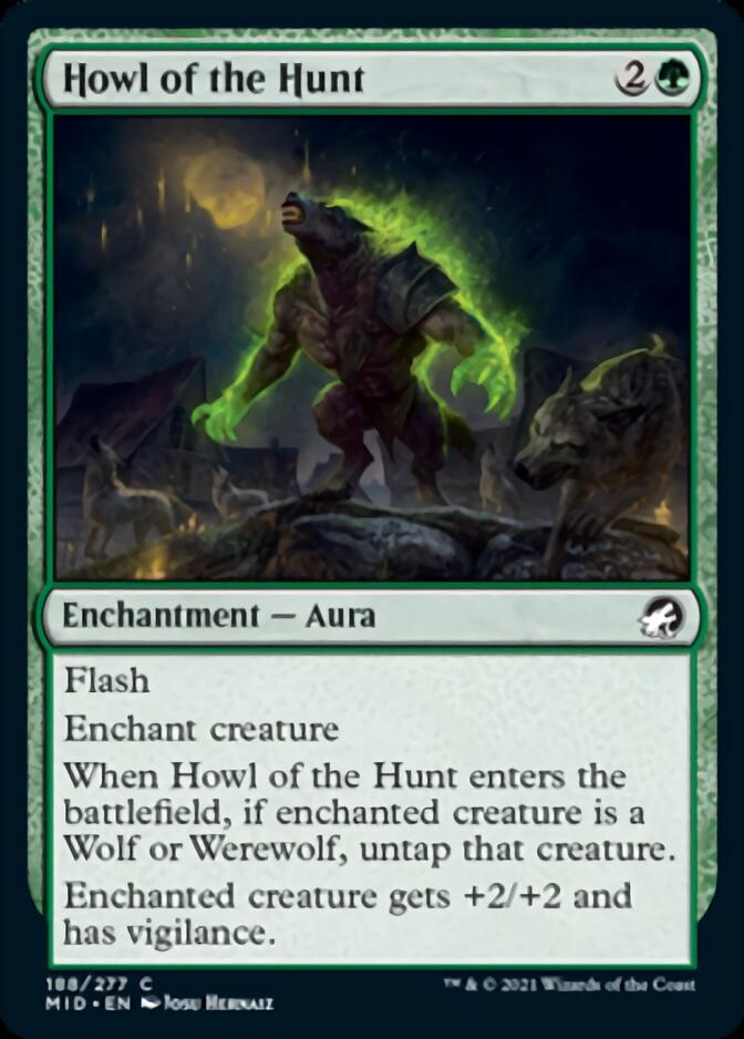 Howl of the Hunt [Innistrad: Midnight Hunt] MTG Single Magic: The Gathering    | Red Claw Gaming