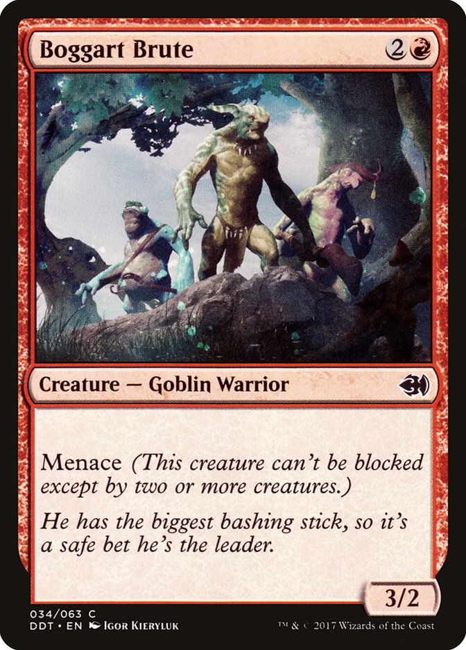 Boggart Brute [Duel Decks: Merfolk vs. Goblins] MTG Single Magic: The Gathering    | Red Claw Gaming