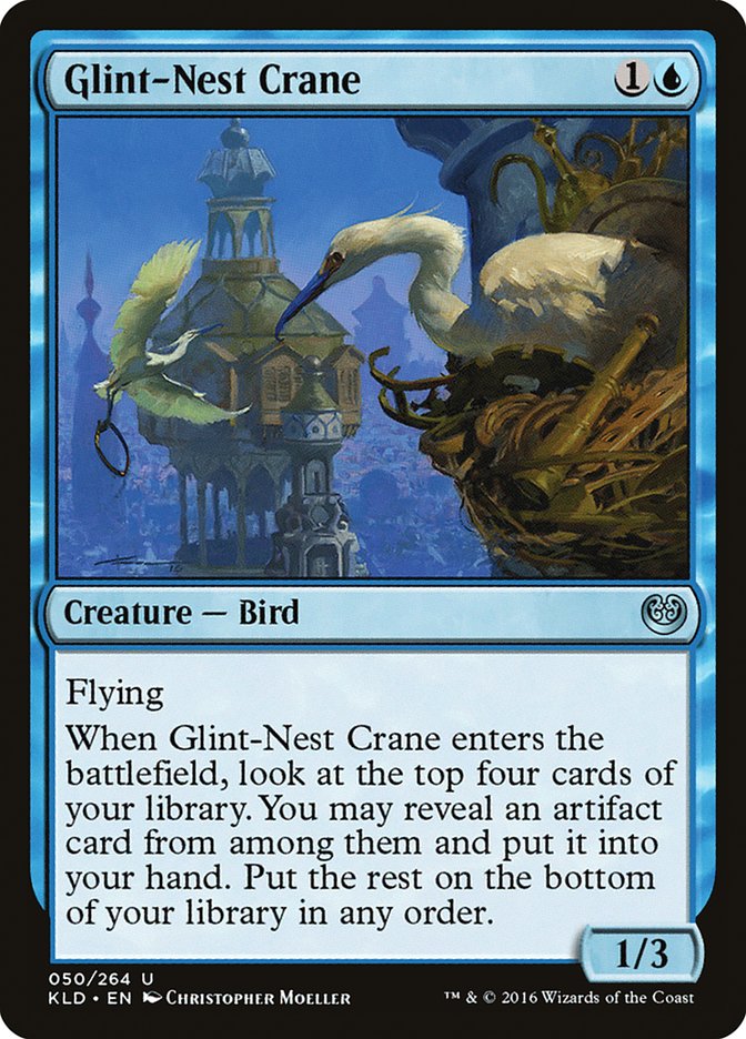 Glint-Nest Crane [Kaladesh] MTG Single Magic: The Gathering    | Red Claw Gaming