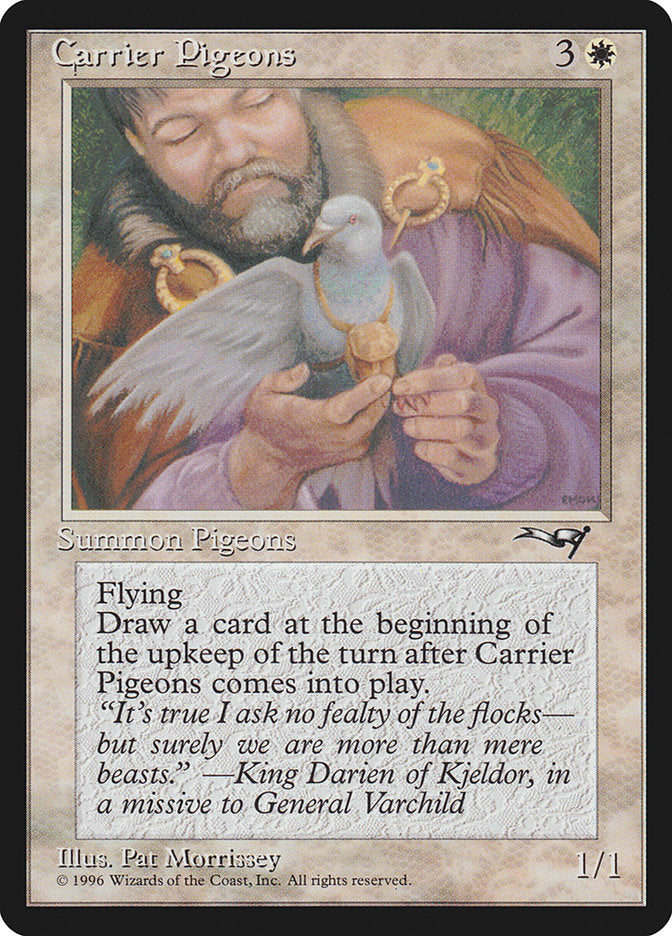 Carrier Pigeons (Holding Pigeon) [Alliances] MTG Single Magic: The Gathering    | Red Claw Gaming