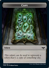 Copy // Treasure Double-Sided Token [Innistrad: Crimson Vow Tokens] MTG Single Magic: The Gathering    | Red Claw Gaming