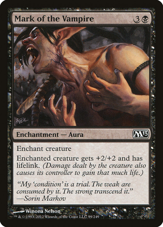 Mark of the Vampire [Magic 2013] MTG Single Magic: The Gathering    | Red Claw Gaming