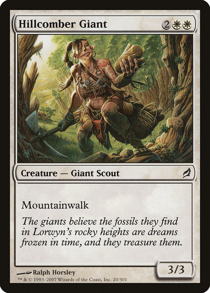 Hillcomber Giant [Lorwyn] MTG Single Magic: The Gathering    | Red Claw Gaming