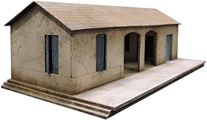 El Alamein Railway Station Terrain Warlord Games    | Red Claw Gaming