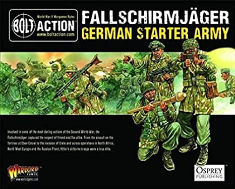 Fallschirmjager Starter Army Germany Warlord Games    | Red Claw Gaming