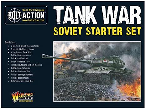 Tank War Soviet starter set Soviet Warlord Games    | Red Claw Gaming