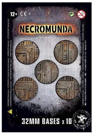 NECROMUNDA: 32MM BASES (X10) Necromunda Citadel | Red Claw Gaming