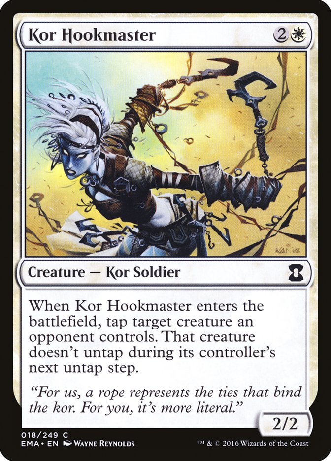 Kor Hookmaster [Eternal Masters] MTG Single Magic: The Gathering    | Red Claw Gaming