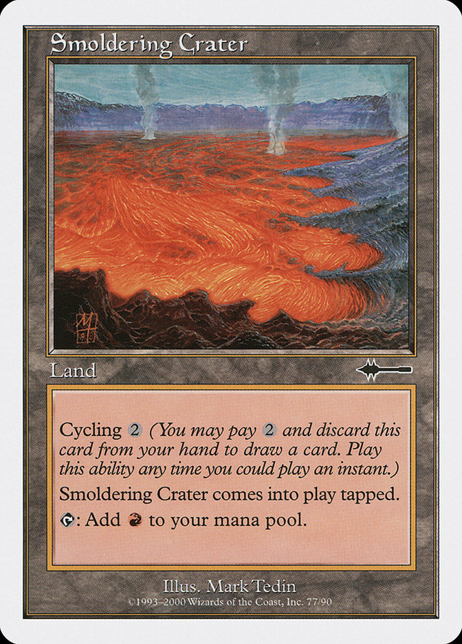 Smoldering Crater [Beatdown] MTG Single Magic: The Gathering    | Red Claw Gaming