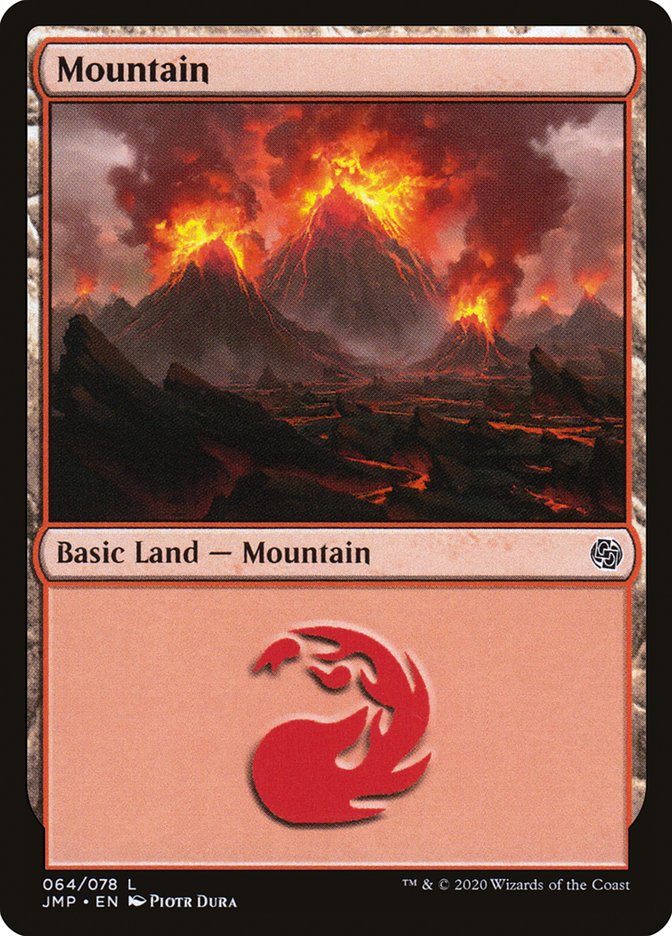 Mountain (64) [Jumpstart] MTG Single Magic: The Gathering    | Red Claw Gaming
