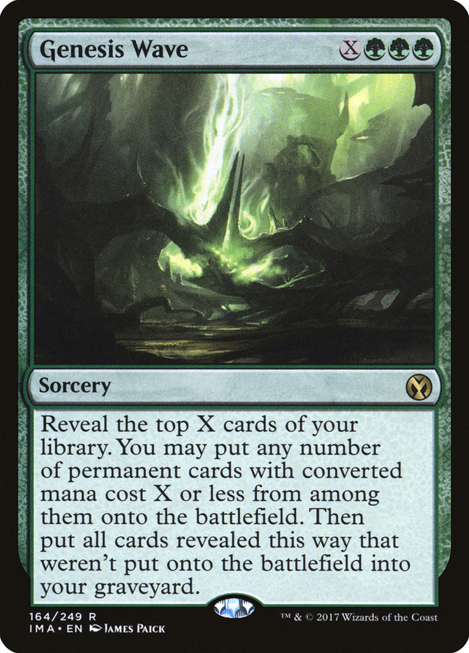 Genesis Wave [Iconic Masters] MTG Single Magic: The Gathering    | Red Claw Gaming