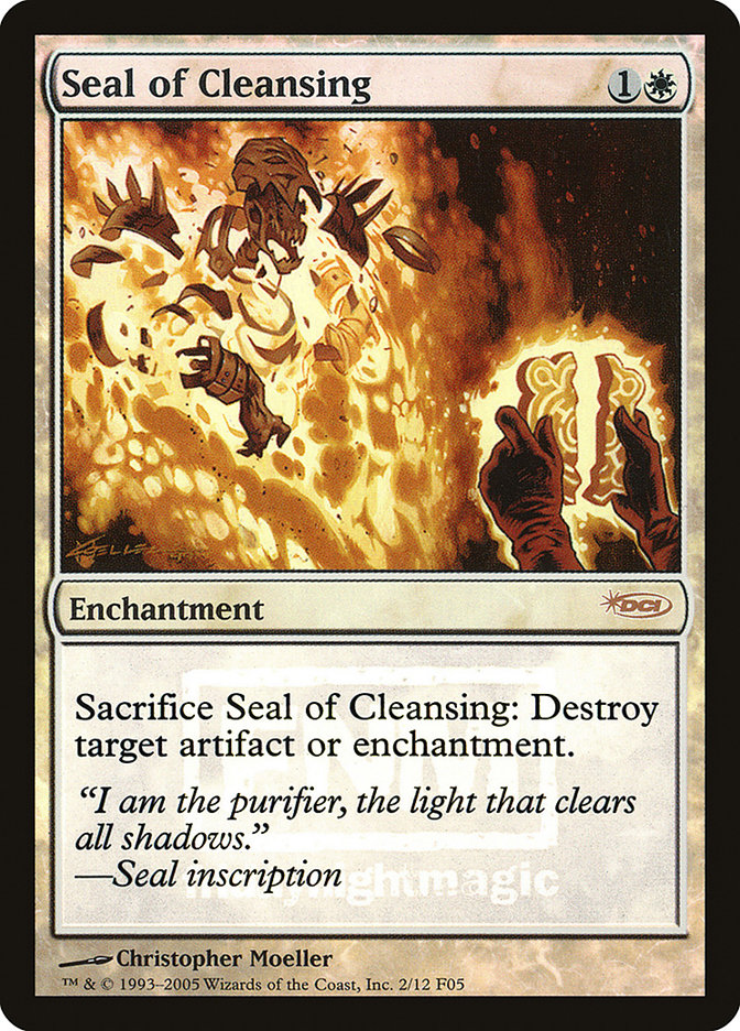 Seal of Cleansing [Friday Night Magic 2005] MTG Single Magic: The Gathering    | Red Claw Gaming