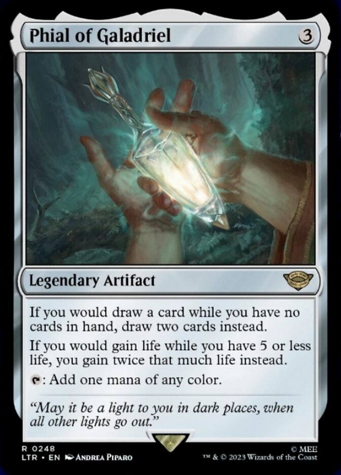 Phial of Galadriel [The Lord of the Rings: Tales of Middle-Earth] MTG Single Magic: The Gathering    | Red Claw Gaming