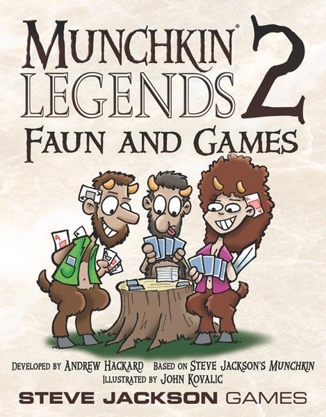 Munchkin Legends 2 Faun and Games Board Games Steve Jackson    | Red Claw Gaming