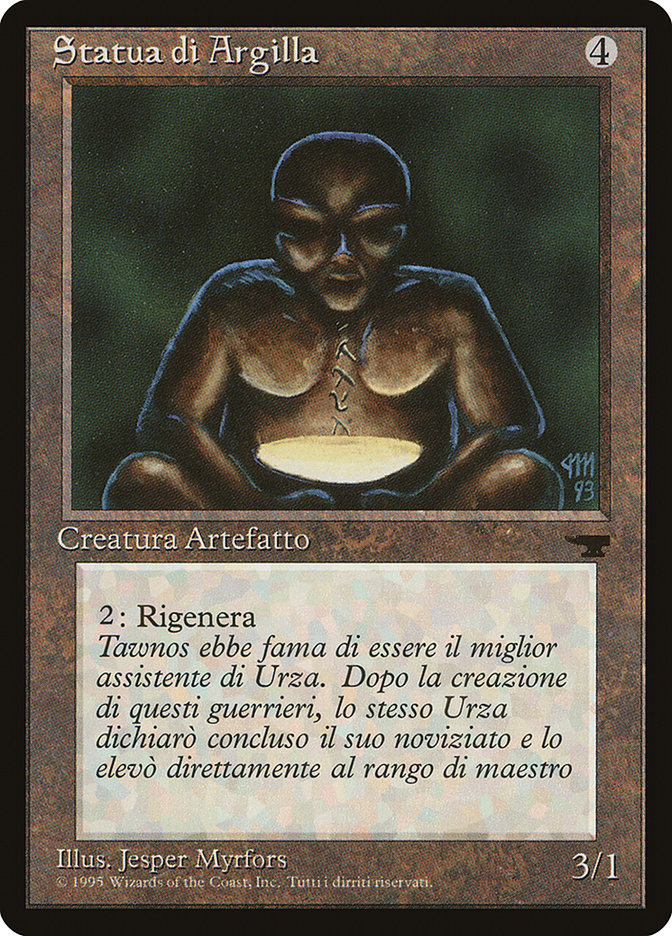 Clay Statue (Italian) - "Statua di Argilla" [Rinascimento] MTG Single Magic: The Gathering    | Red Claw Gaming