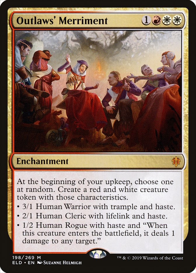 Outlaws' Merriment [Throne of Eldraine] MTG Single Magic: The Gathering    | Red Claw Gaming