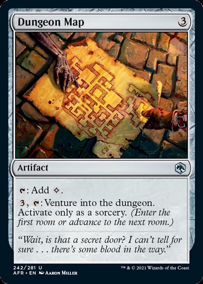 Dungeon Map [Dungeons & Dragons: Adventures in the Forgotten Realms] MTG Single Magic: The Gathering    | Red Claw Gaming