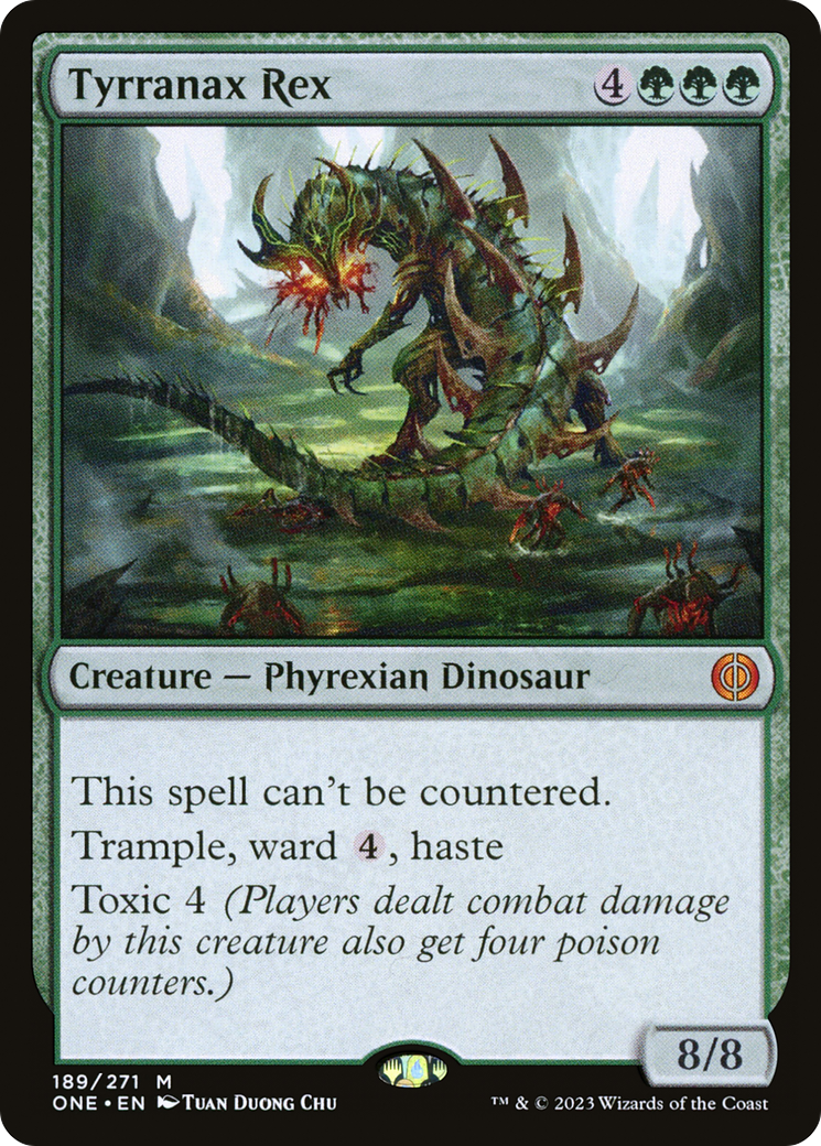 Tyrranax Rex [Phyrexia: All Will Be One] MTG Single Magic: The Gathering    | Red Claw Gaming