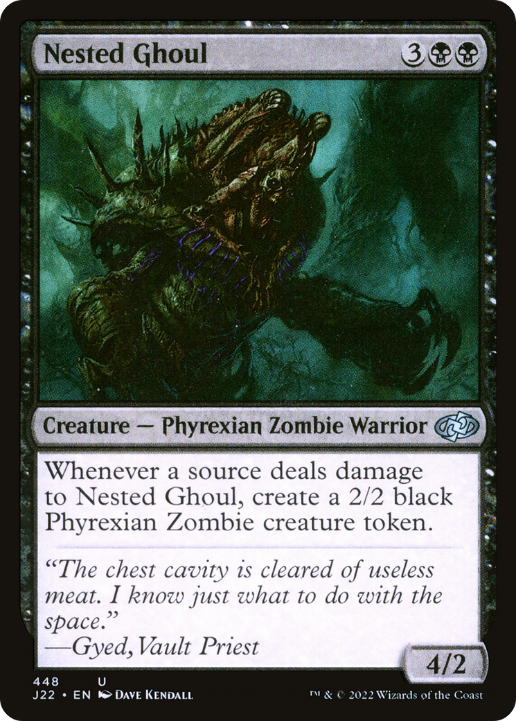 Nested Ghoul [Jumpstart 2022] MTG Single Magic: The Gathering    | Red Claw Gaming