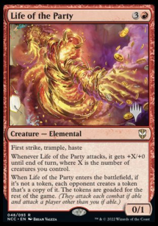 Life of the Party (Promo Pack) [Streets of New Capenna Commander Promos] MTG Single Magic: The Gathering    | Red Claw Gaming