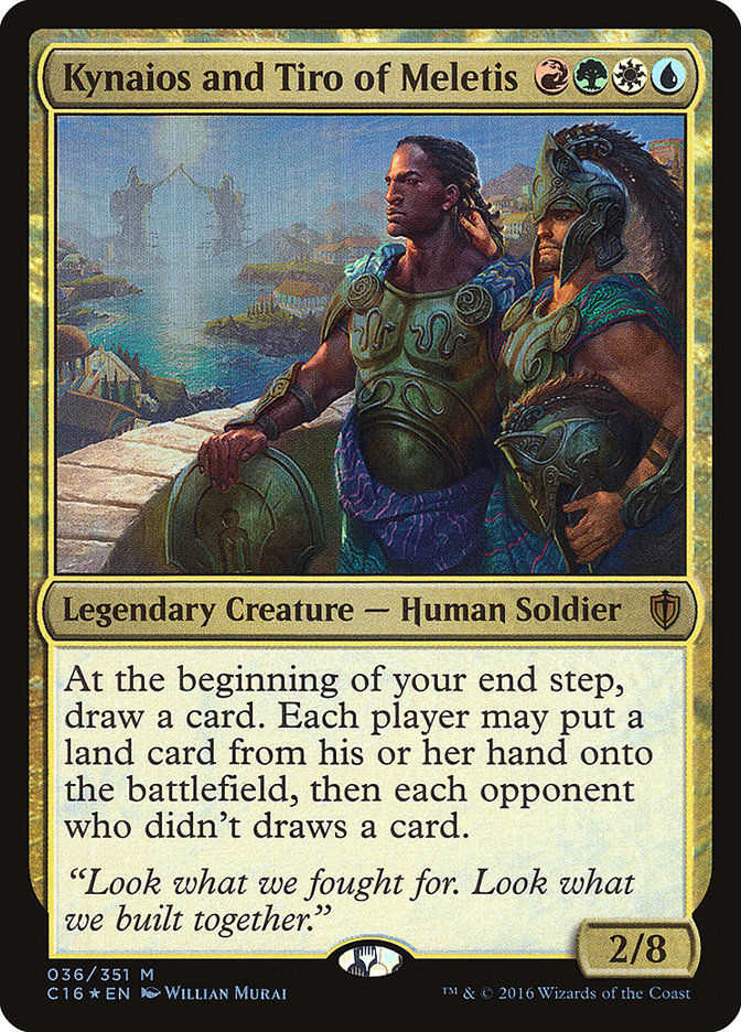 Kynaios and Tiro of Meletis [Commander 2016] MTG Single Magic: The Gathering    | Red Claw Gaming