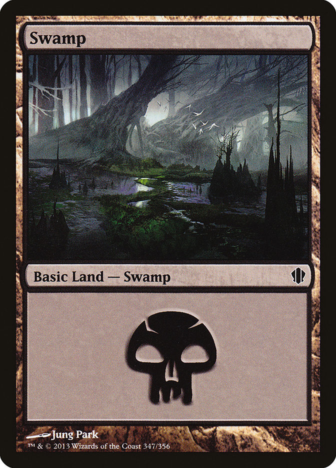 Swamp (347) [Commander 2013] MTG Single Magic: The Gathering    | Red Claw Gaming