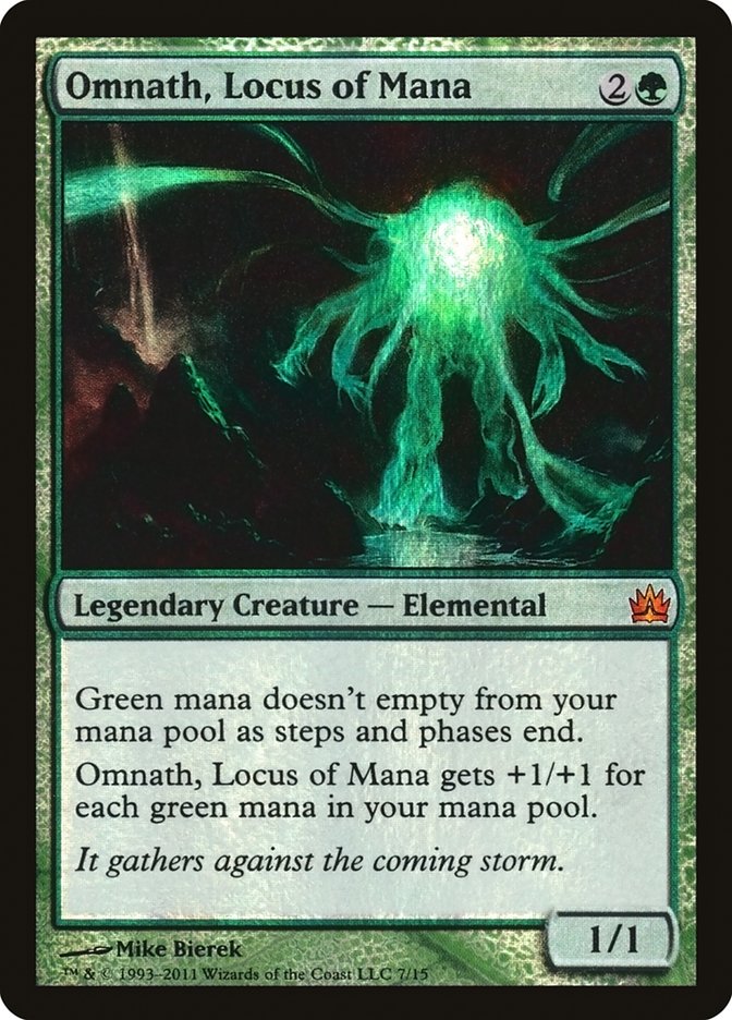 Omnath, Locus of Mana [From the Vault: Legends] MTG Single Magic: The Gathering    | Red Claw Gaming
