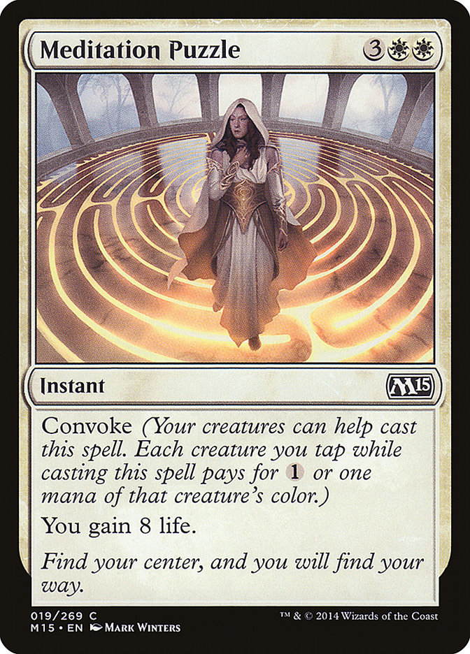 Meditation Puzzle [Magic 2015] MTG Single Magic: The Gathering    | Red Claw Gaming