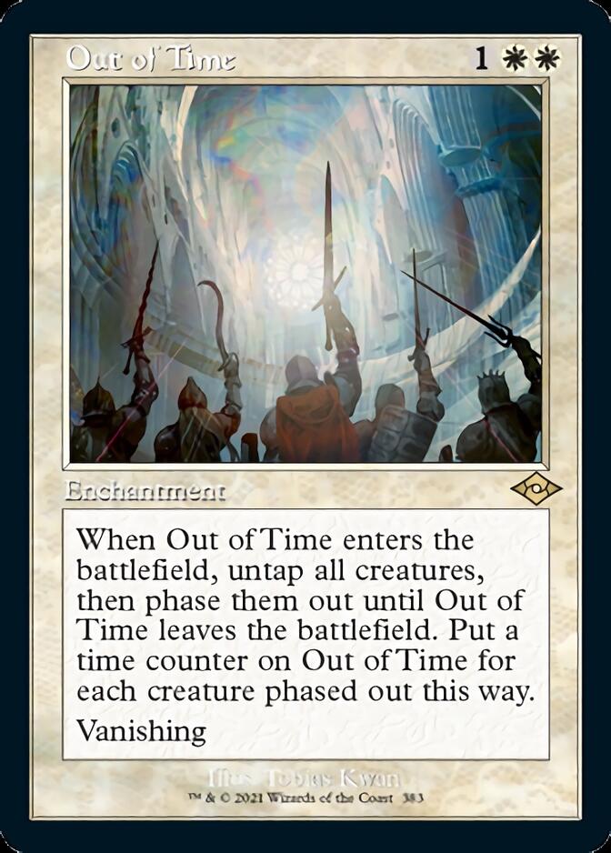 Out of Time (Retro Foil Etched) [Modern Horizons 2] MTG Single Magic: The Gathering    | Red Claw Gaming