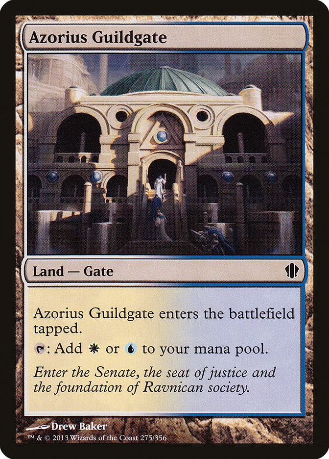 Azorius Guildgate [Commander 2013] MTG Single Magic: The Gathering    | Red Claw Gaming