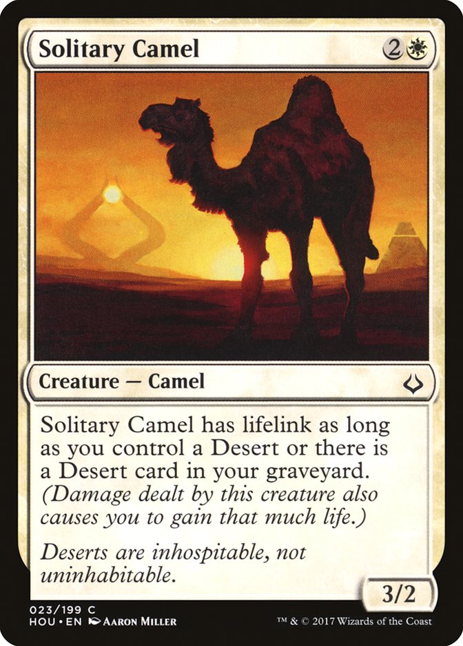 Solitary Camel [Hour of Devastation] MTG Single Magic: The Gathering    | Red Claw Gaming