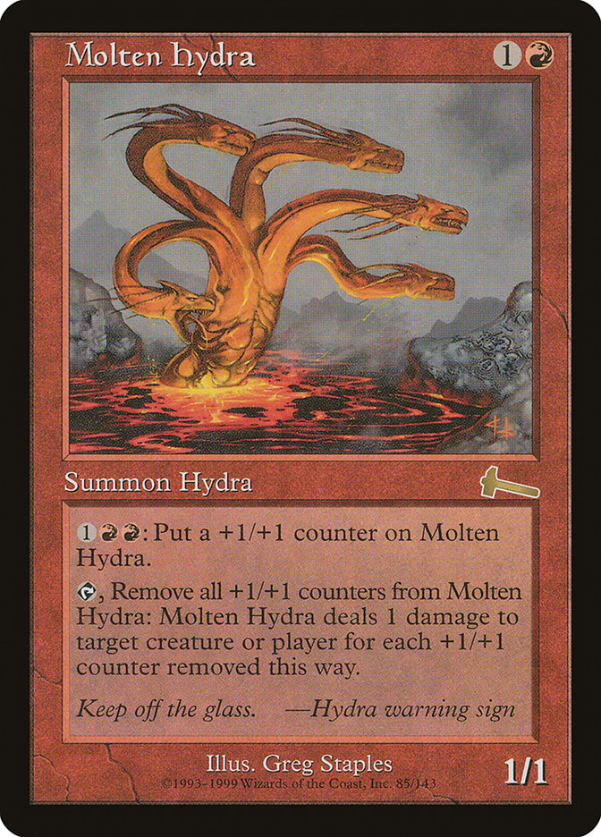 Molten Hydra [Urza's Legacy] MTG Single Magic: The Gathering    | Red Claw Gaming