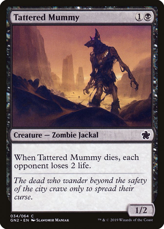 Tattered Mummy [Game Night 2019] MTG Single Magic: The Gathering    | Red Claw Gaming