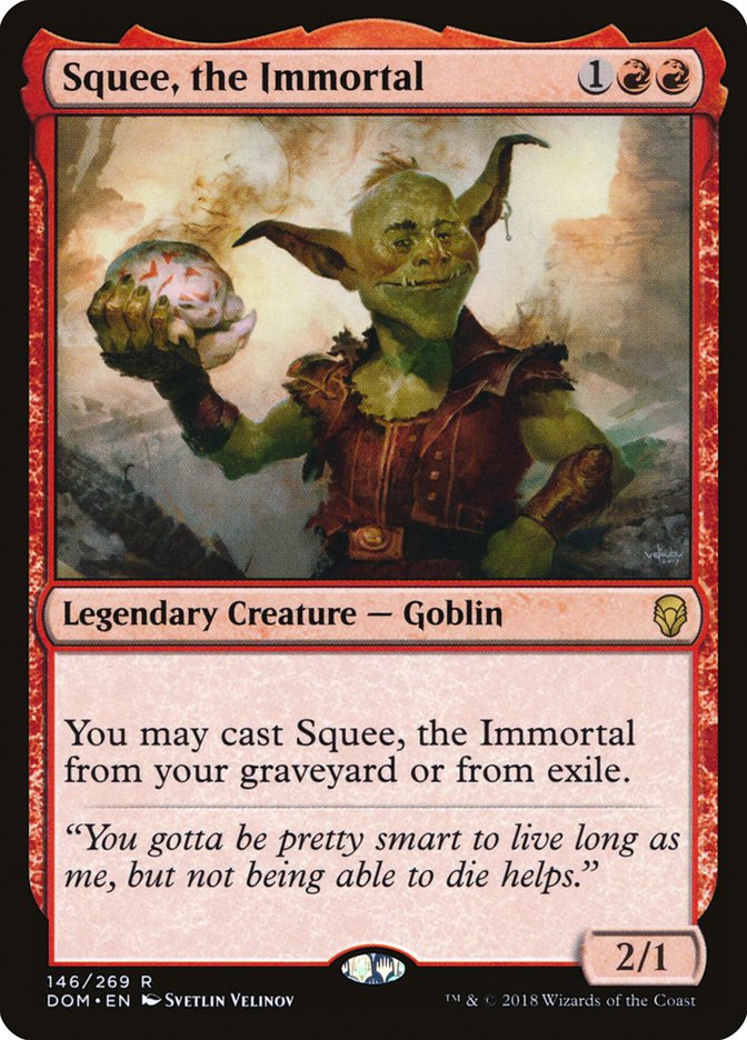 Squee, the Immortal [Dominaria] MTG Single Magic: The Gathering    | Red Claw Gaming