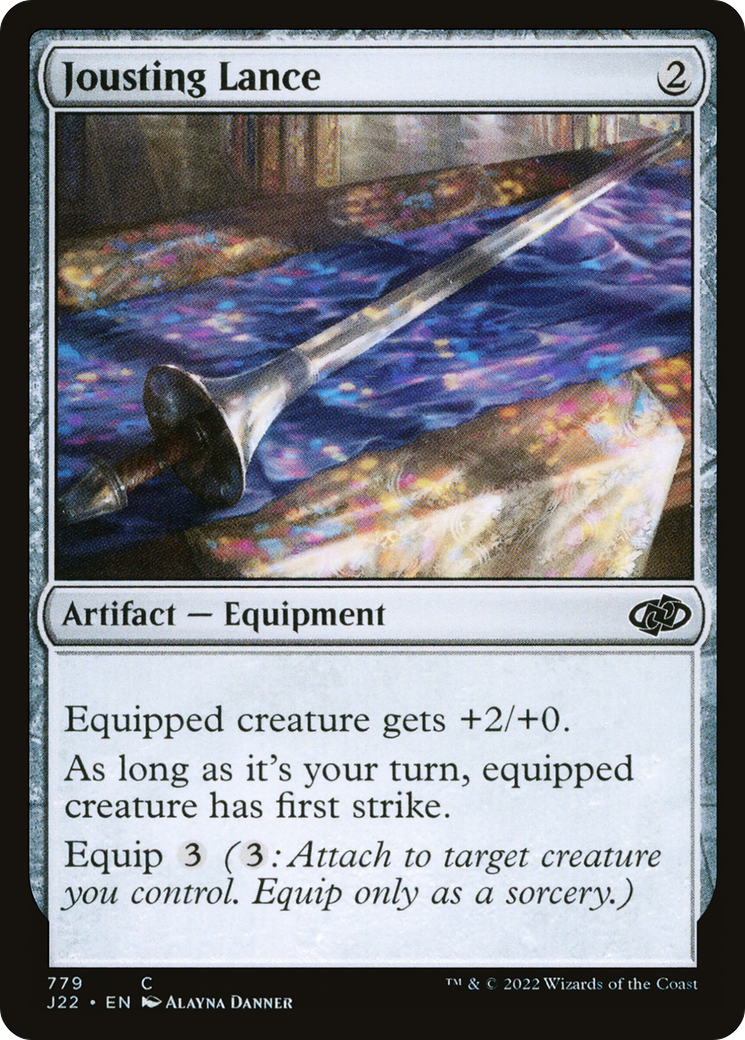 Jousting Lance [Jumpstart 2022] MTG Single Magic: The Gathering    | Red Claw Gaming