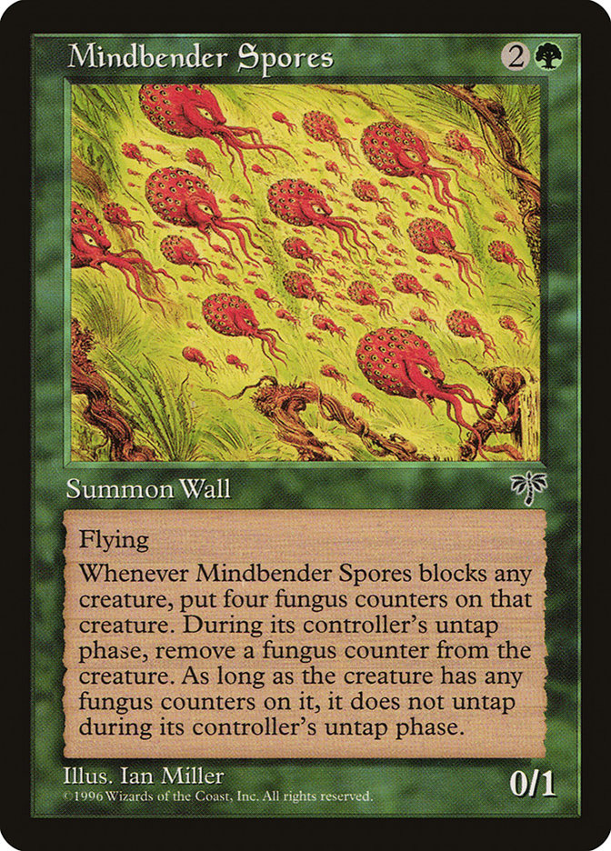 Mindbender Spores [Mirage] MTG Single Magic: The Gathering    | Red Claw Gaming