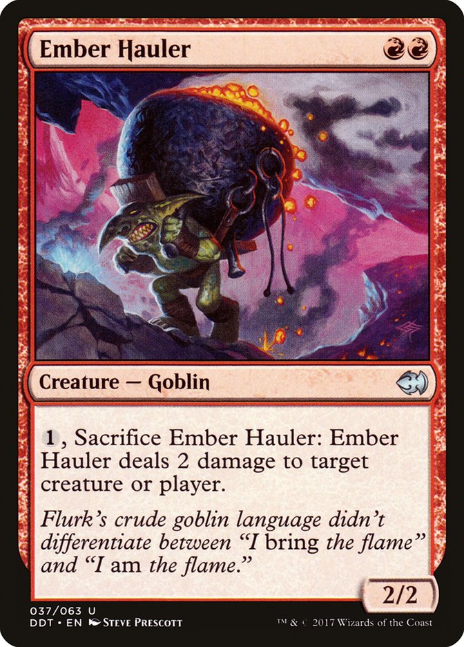 Ember Hauler [Duel Decks: Merfolk vs. Goblins] MTG Single Magic: The Gathering    | Red Claw Gaming