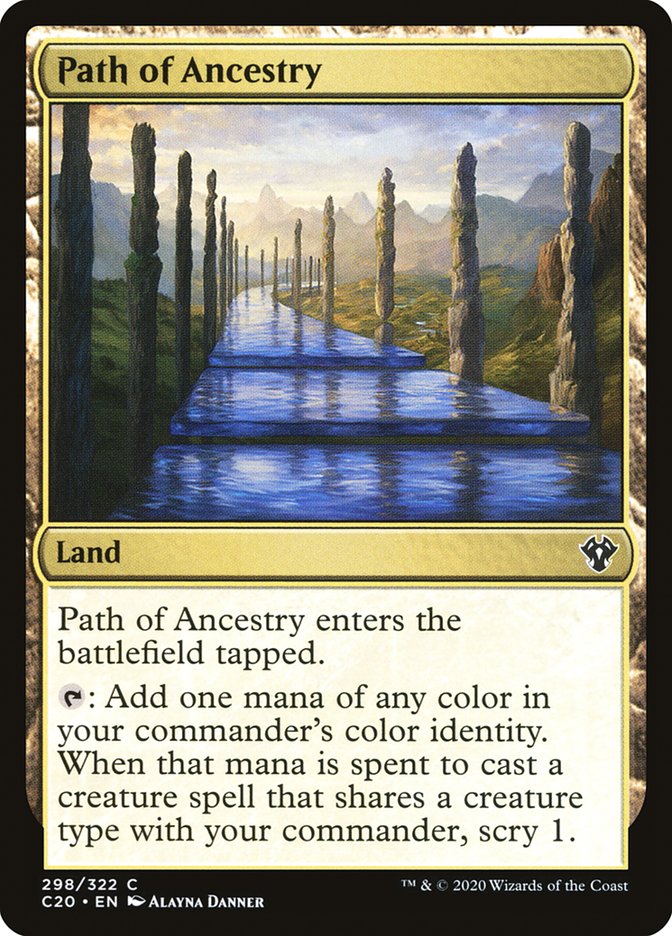 Path of Ancestry [Commander 2020] MTG Single Magic: The Gathering    | Red Claw Gaming
