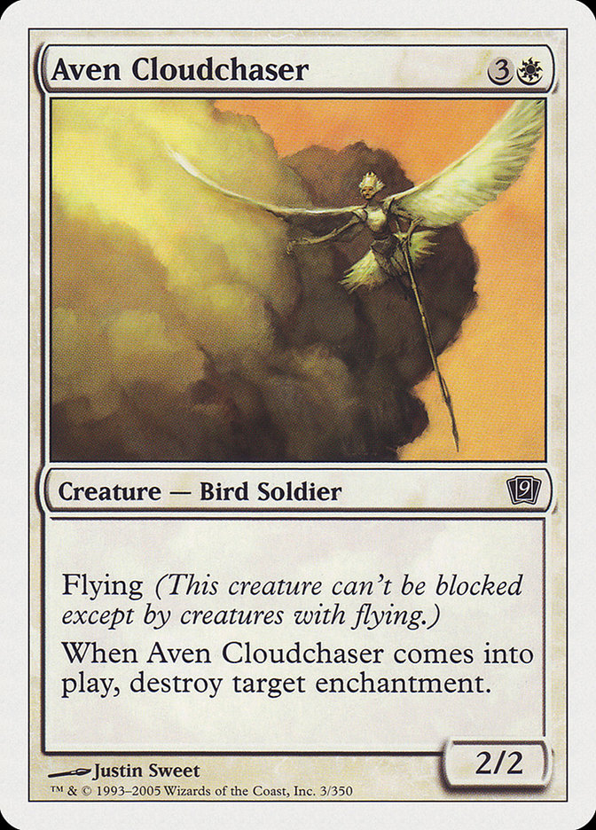 Aven Cloudchaser [Ninth Edition] MTG Single Magic: The Gathering    | Red Claw Gaming