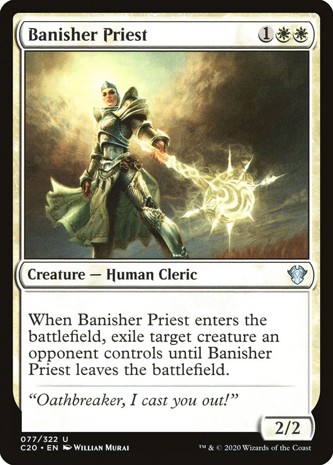 Banisher Priest [Commander 2020] MTG Single Magic: The Gathering    | Red Claw Gaming