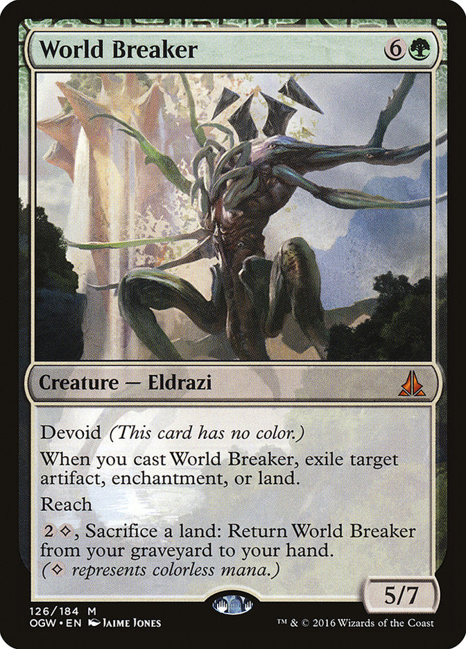 World Breaker [Oath of the Gatewatch] MTG Single Magic: The Gathering    | Red Claw Gaming