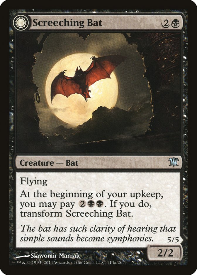 Screeching Bat // Stalking Vampire [Innistrad] MTG Single Magic: The Gathering    | Red Claw Gaming