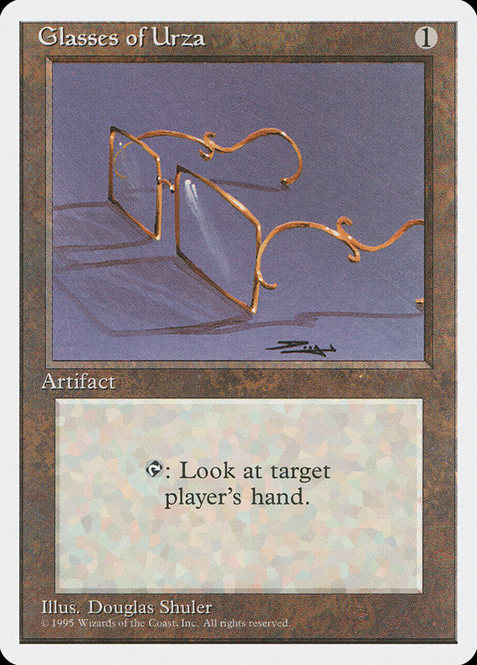 Glasses of Urza [Fourth Edition] MTG Single Magic: The Gathering    | Red Claw Gaming